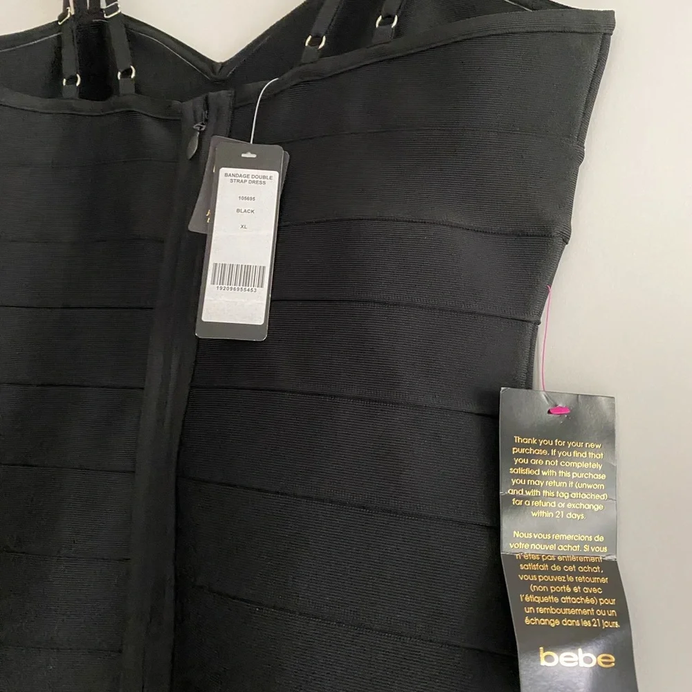 Bebe Double Strap Bandage Dress - Picture 4 of 8